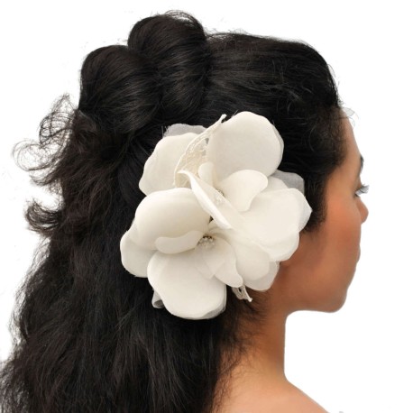 Tocado de Novia Orquídea Grande
