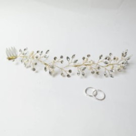 Tocado de Novia Cristales TN-70