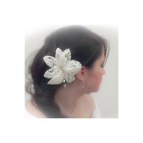 Tocado de Novia Lili Encaje TN-73
