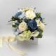 Ramo de Novia Artificial Azul
