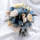 Ramo de Novia Rosas Preservadas Azul