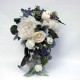 Ramo de Novia Rosas y Peonias Azul