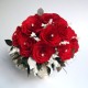 Ramo de Novia de Rosas Rojas Preservadas RN-36