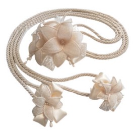 Lazo para Bodas Flores de Yute LTA002