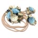 Lazo de Boda de Rosas Azul