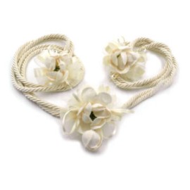 Lazo para Bodas Flores en Capullo