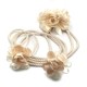 Lazo para Bodas Amapolas de Yute