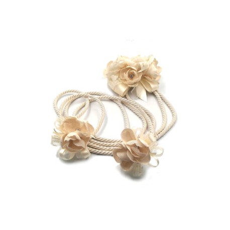 Lazo para Bodas Amapolas de Yute